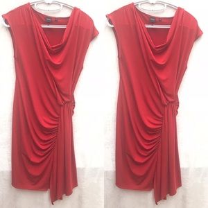 Black Saks Fifth Avenue Red Dress
